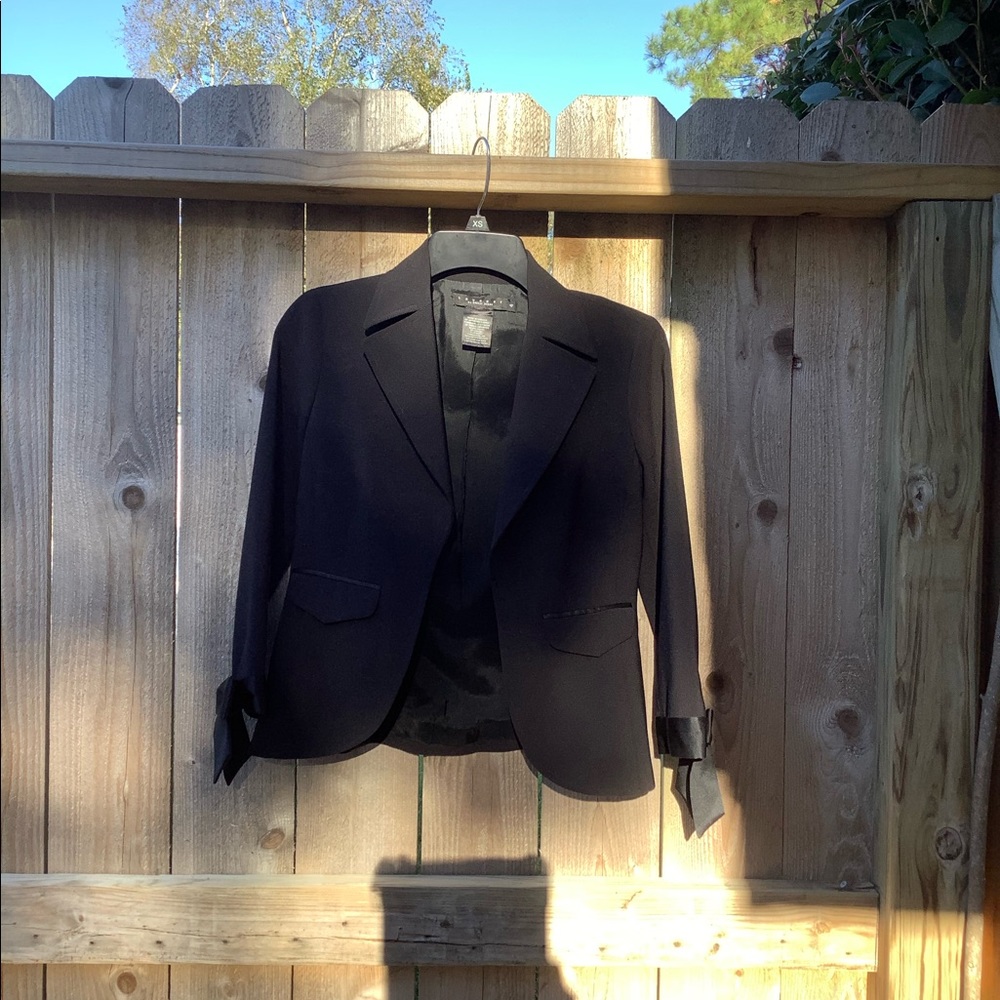 Black formal blazer